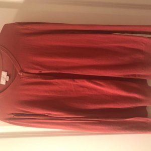 Loft red sweater/ cardigan